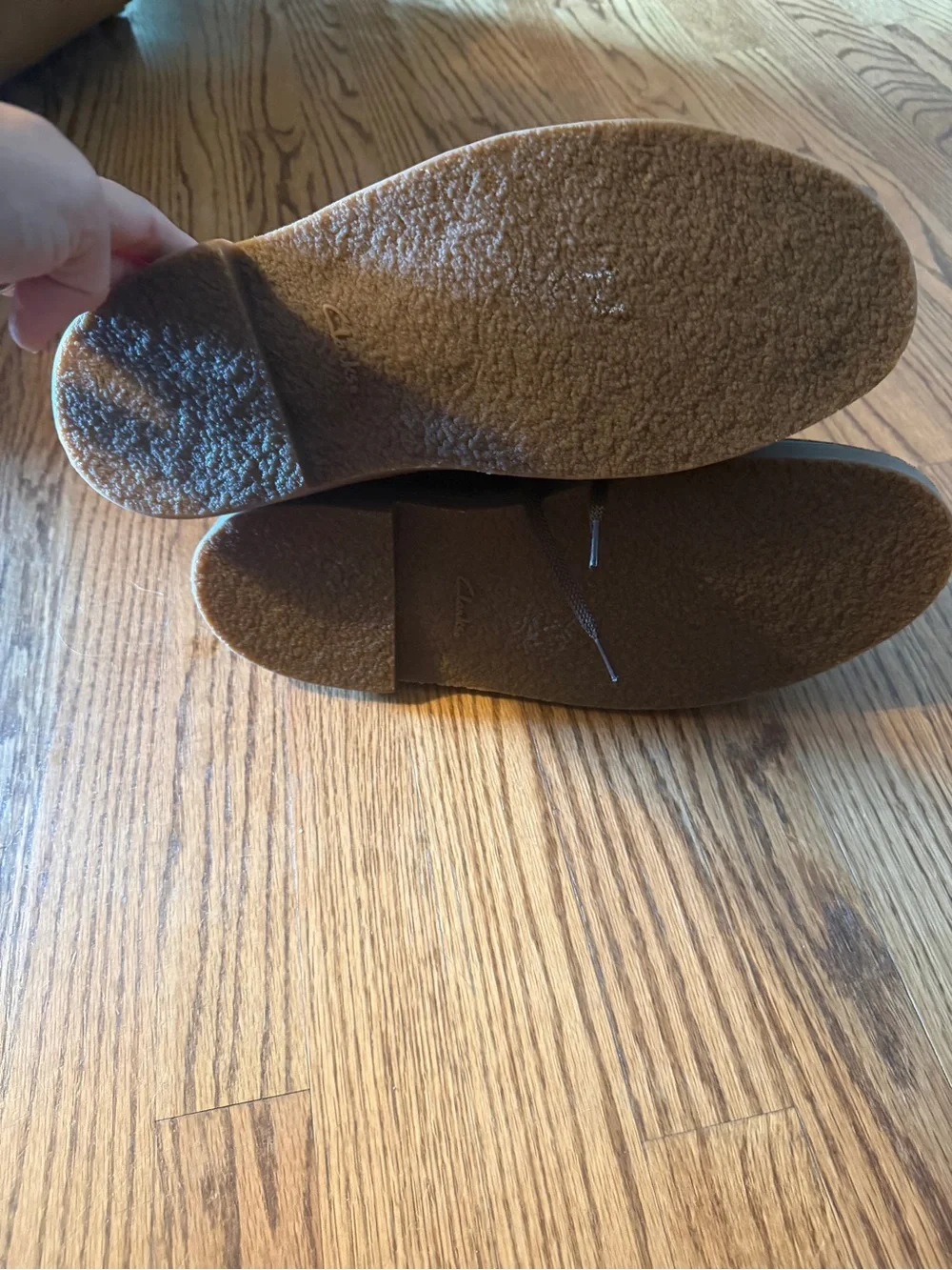 Clarks classic brown